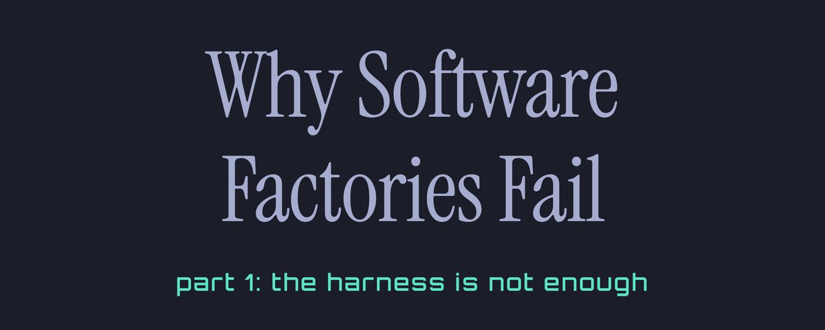 X article: Part 1: The Harness Is Not Enough